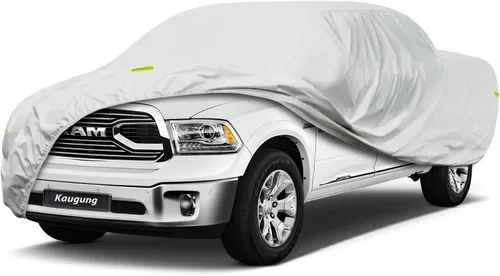 Vista 45 de Kaugung - Cubierta impermeable para camioneta, 7 capas resistentes, ajuste completo para Mitsubishi Raider 2006-2010, para todo clima, protección