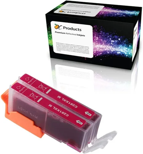 Vista 4 de Cartucho de tinta de repuesto compatible con Canon PGI-280 PGI-280XXL, 2 unidades para PIXMA TR7520 TR8520 TS702 TS6120 TS6220 TS8120 TS9120