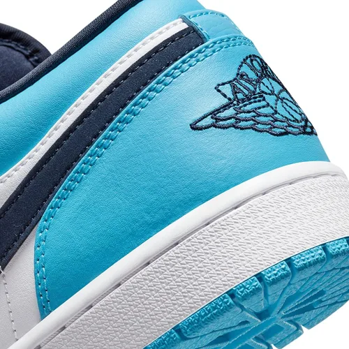 Vista 7 de Nike - Tenis de baloncesto para hombre, BlancoDk Powder Blue-Obsidiana, 9.5