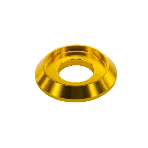 Vista 32 de [60PCS] Arandelas de avellanado M3 Color Negro, Aleación de aluminio anodizado, Juntas de arandelas de cabeza Cuña de Copa para Tornillo
