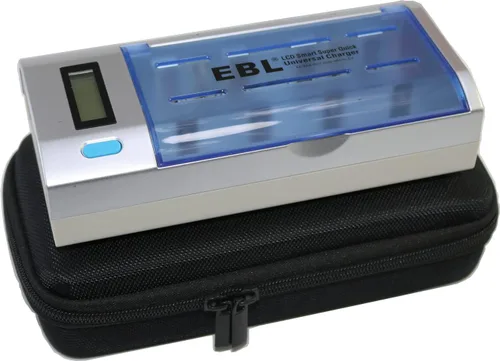 Vista 2 de Estuche rígido de transporte Suw para cargador de batería inteligente EBL