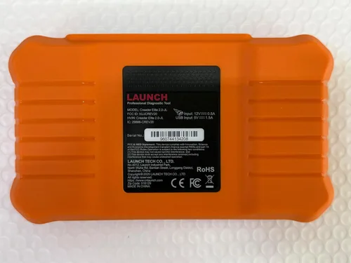 Vista 9 de LAUNCH Creader Elite V2.0 para escáner Land Rover Jaguar OBD2, herramienta de diagnóstico de sistemas completos bidireccionales, todos los servicios