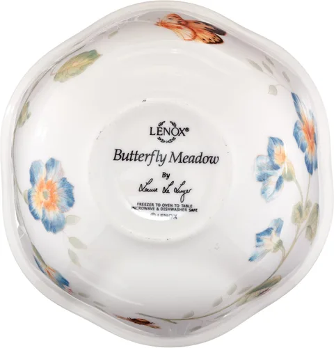 Vista 6 de Lenox 806737 Butterfly Meadow - Cuenco para postre, multicolor, 1 unidad (paquete de 2)
