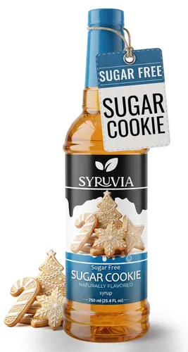Vista 18 de Jarabe de café sin azúcar Syruvia, jarabe con sabor a caramelo para bebidas, lattes y postres – 25.4 fl oz