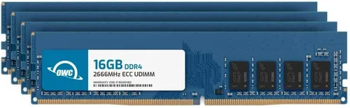 Vista 11 de OWC 8GB DDR4 2666MHz PC4-21300 CL19 1RX8 ECC Unbuffered UDIMM 1.2V 288-pin Workstation Server Memoria RAM