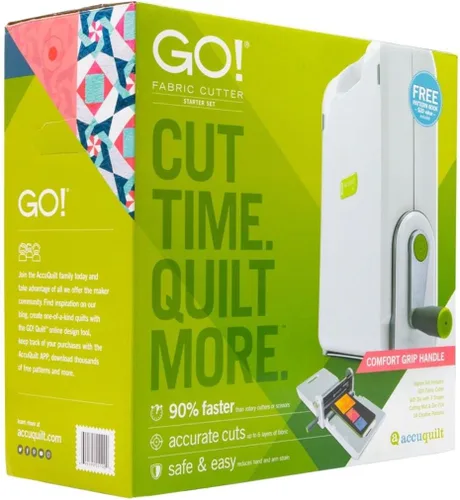 Vista 5 de Juego de iniciación para cortador de tela AccuQuilt GO!