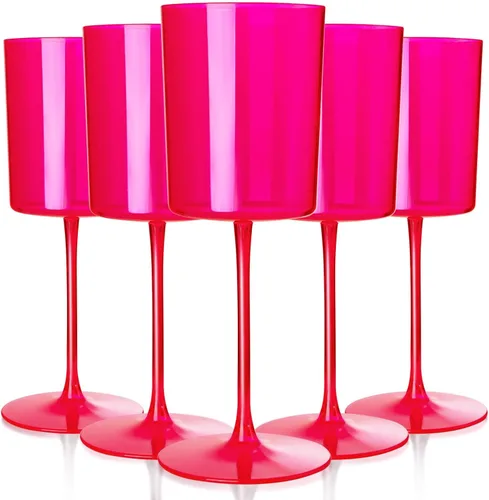 Vista 14 de Ciaell - Juego de 24 copas de champán de plástico para bodas, cumpleaños 6 oz Clear Square Toasting Cups, Heavy Duty Plastic, Champagne Mimosas