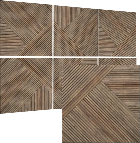 Vista 9 de TO-TH Paneles acústicos de pared, paquete de 6 unidades de tamaño total de 72 x 48 pulgadas, paneles acústicos decorativos autoadhesivos para pared