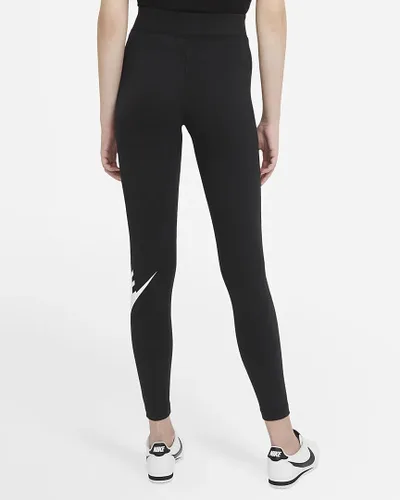 Vista 3 de Nike Legging Leg-A-See Futura Tight Fit DB3903 010 Talla MD NegroBlanco, NegroBlanco