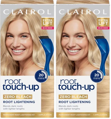 Vista 54 de Clairol Root Touch-Up de Nice'n Easy Tinte Permanente para el Cabello, 10 Rubio Extra Claro, Paquete de 1