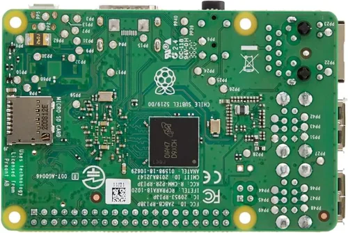 Vista 3 de Element14 Raspberry Pi 3 B+ Placa base