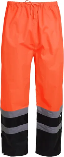Vista 4 de JORESTECH Pantalones de seguridad impermeables de alta visibilidad: rayas reflectantes, cumplimiento ANSI y parte inferior ajustable