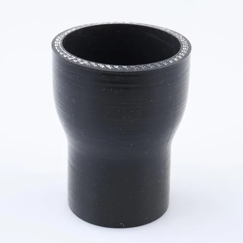Vista 27 de AC PERFORMANCE ID de 1" a 1/2" (25mm a 13mm) Manguera de silicona recta reductora de 3 capas reforzada negra, 3" de longitud Negro