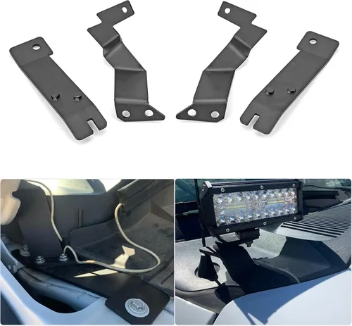 Vista 8 de Wsays - Soporte de montaje para capó de cápsula de luz de zanja F-150 2004-2014