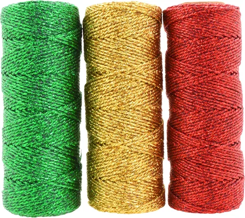 Vista 16 de Mandala Crafts Cuerda negra para envolver regalos – 55 yardas de 0.039 in delgada metálica para panaderos para manualidades, embalaje, recuerdos