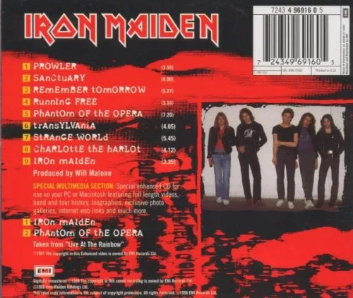 Vista 2 de Iron Maiden enhanced eng