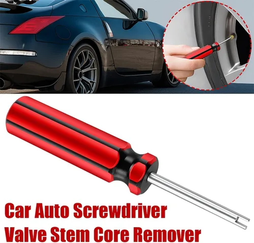 Vista 4 de Herramienta de extracción de vástago de válvula de neumático de automóvil, removedor de núcleo de válvula de un solo cabezal, accesorios