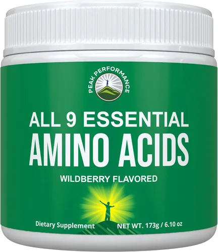 Vista 6 de Los 9 aminoácidos esenciales en polvo. Pre + durante + después del entrenamiento con EAA + BCAA para energía, crecimiento muscular y recuperación.