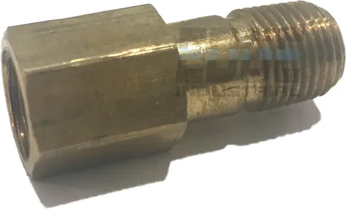 Vista 6 de Adaptador de extensión de latón de 1/8" de largo, 1-1/4" de largo, aprobado por D.O.T. (cantidad 10)