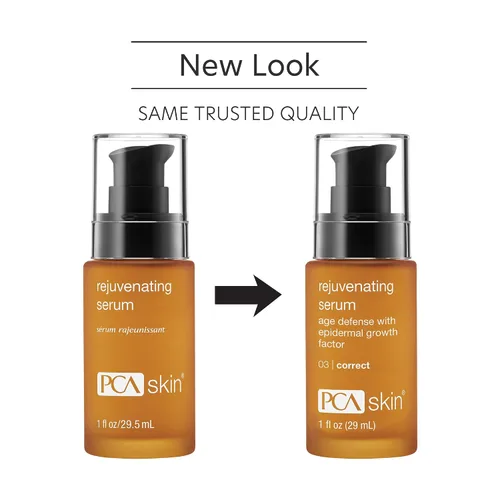 Vista 2 de PCA SKIN - Suero rejuvenecedor antienvejecimiento, suero facial para piel brillante, reduce líneas finas y arrugas, bomba de 1 onza líquida