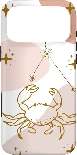 Vista 22 de Cancer Celestial Zodiac Sign Constellation Pastel Aesthetic Case for iPhone 17