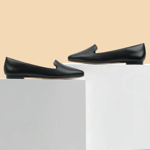Vista 5 de MUSSHOE - Zapatos planos, cómodos, sin cordones para mujer