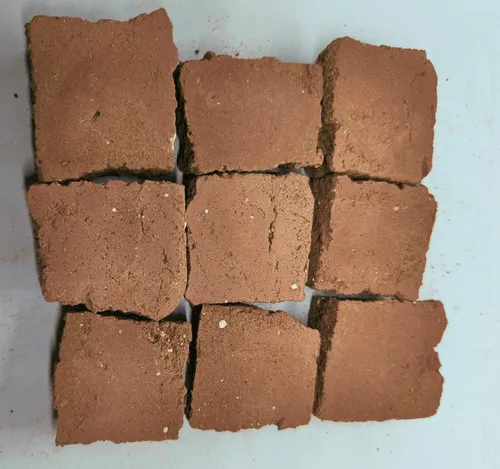 Vista 3 de Losas de arcilla Khadi gris y blanca 200 GMS