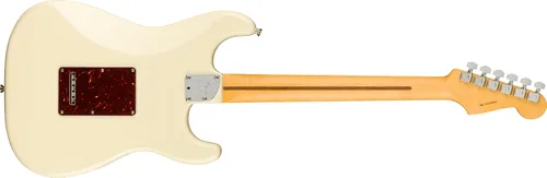Vista 2 de Fender American Professional II Stratocaster zurdo - Blanco olímpico con diapasón de arce