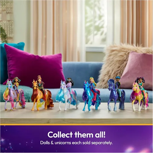 Vista 5 de Unicorn Academy Ava & Plant Magic Leaf, Dolls & Unicorn Toys, Ages 4+
