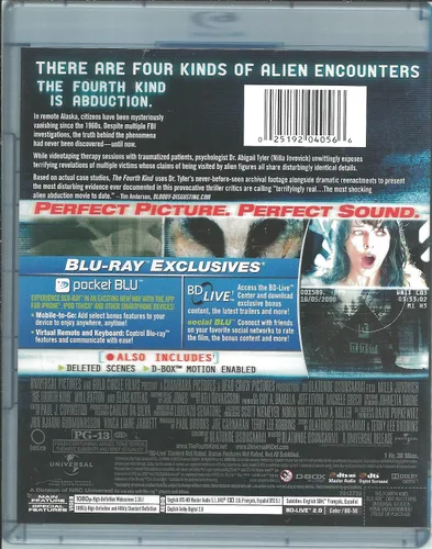 Vista 2 de The Fourth Kind Blu-ray