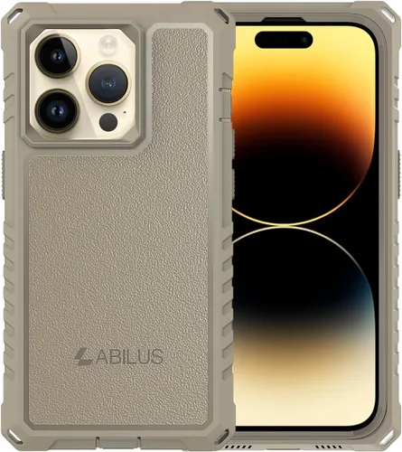 Vista 14 de Funda para iPhone 13/14 [6.1 pulgadas], a prueba de caídas de grado militar de 12 pies, resistente cobertura de cuerpo completo de 360°
