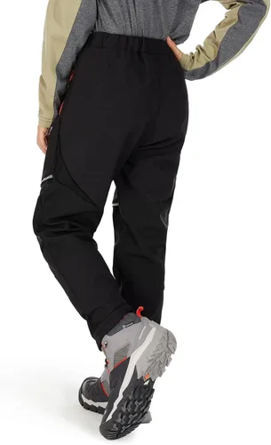 Vista 5 de Toomett Pantalones cargo de nieve para niños, niñas y niños al aire libre con forro polar suave Shell senderismo pesca esquí pantalones aislados
