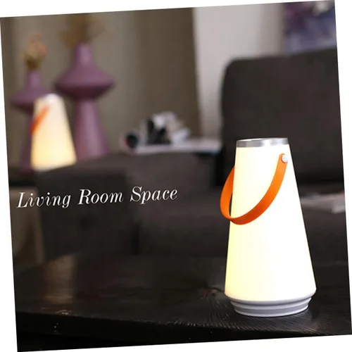 Vista 8 de DOITOOL Lámpara de mesa LED para escritorio, lámpara de mesa, lámpara de mesa para exteriores, carga USB, luz nocturna colgable, linterna