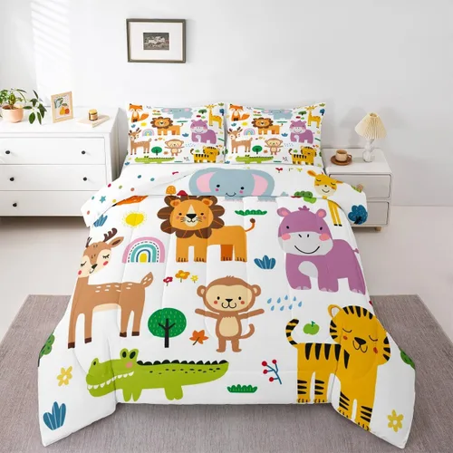 Vista 44 de Erosebridal Yoga Gifts Comforter Set for Kids Boys Girls Yoga Chakras Bedding Sun and Moon Duvet Set Boho Tribal Comforter Twin with 1 Pillowcase
