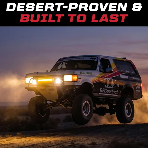 Vista 9 de Baja Designs LP9 Pro - Cápsula de luz LED para Jeeps, todoterreno 4x4, camión, UTV (lente puntual; ámbar)