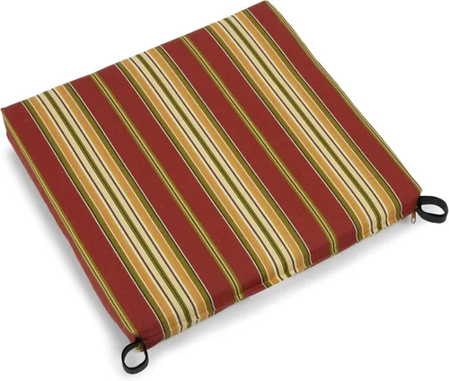 Vista 5 de Blazing Needles Cojín para silla de exterior, 20" x 19", Alenia Pompeya