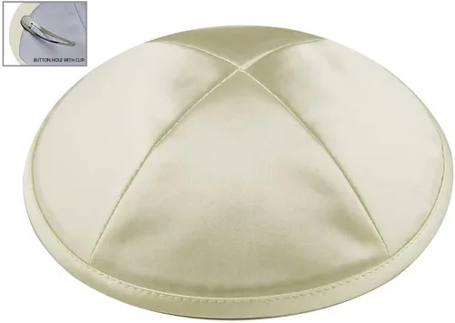 Vista 30 de Zion Judaica Deluxe Satin Kippot Bulk Packs Kippas o Kippa Individual Incluye Clips Kipa Gratis