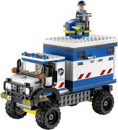 Vista 2 de Juego para armar Jurassic World Raptor Rampage 75917, de la marca LEGO
