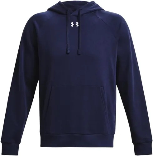 Vista 5 de Under Armour Rival - Sudadera de vellón con capucha para hombre