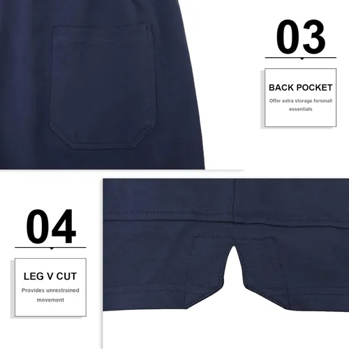 Vista 5 de PIDOGYM Pantalones cortos de entrenamiento para hombre de 5 pulgadas, pantalones cortos ajustados para culturismo, correr, entrenamiento