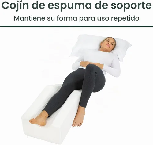 Vista 3 de Xtra-Comfort Almohada de elevación de piernas: cuña de pierna para rodilla