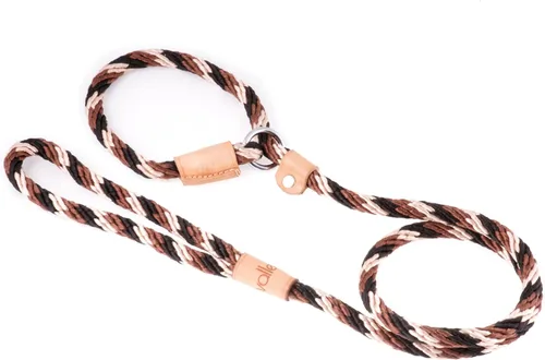Vista 32 de Alvalley Correas de cuerda para perros con tapón, correas antideslizantes para mascotas para perros, correa suave trenzada sin tirones, ajustable