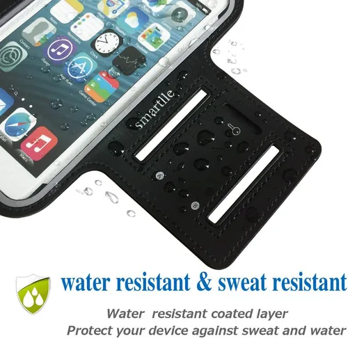 Vista 7 de Soporte para teléfono con brazo para correr, brazalete celular para iPhone 15 14 13 12 11 Pro Max/XR/8 7 6s Plus, para Galaxy A/S/Note hasta 6.9