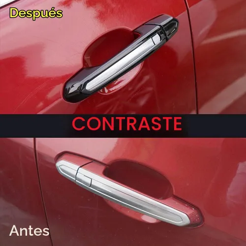 Vista 2 de AOKIO Funda para manija de puerta Compatible con Cadillac XT4 XT5 XT6 CT4 CT6 ATS CTS XTS Accesorios 2013 2014 2015 2016 2017 2018 2019 2020 2021