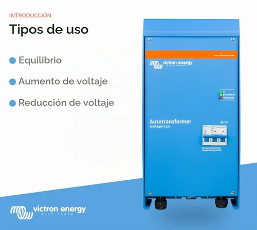 Vista 5 de Victron Energy Autotransformador 120/240V AC y 32 amperios