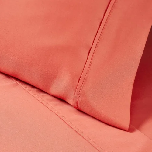 Vista 8 de Superior 1200 Thread Count Cotton Blend Sheet Set, Deep Pocket Sheets, 1 Elastic Deep Pocket Fitted Sheet, 1 Flat Sheet, 2 Pillowcases, Cotton Rich