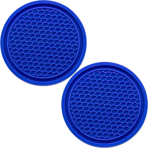 Vista 27 de 2 piezas posavasos para portavasos de automóvil, posavasos universales antideslizantes para portavasos de automóvil, 2.75 pulgadas posavasos