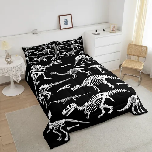 Vista 147 de Erosebridal Juego de edredón de hojas de cannabis, juego de ropa de cama de marihuana con estampado colorido de plantas, decoración bohemia de 2