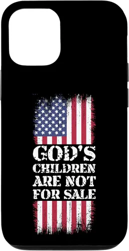 Vista 28 de God's Children are Not for Sale Funny Quote God's Children Case for iPhone 17