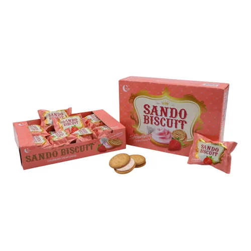 Vista 2 de Crown, Queso crema de fresa Sando, 11.39 onzas